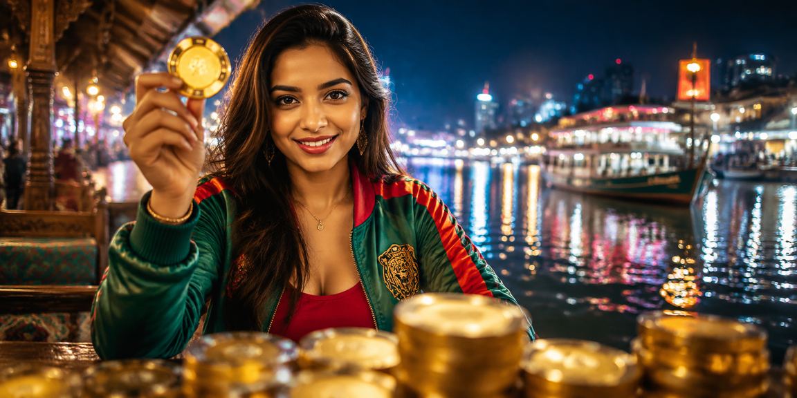 বরিশালের সমুদ্র সৈকতে ক্রিকেট বেটিং উপভোগ করছেন একজন ব্যবহারকারী